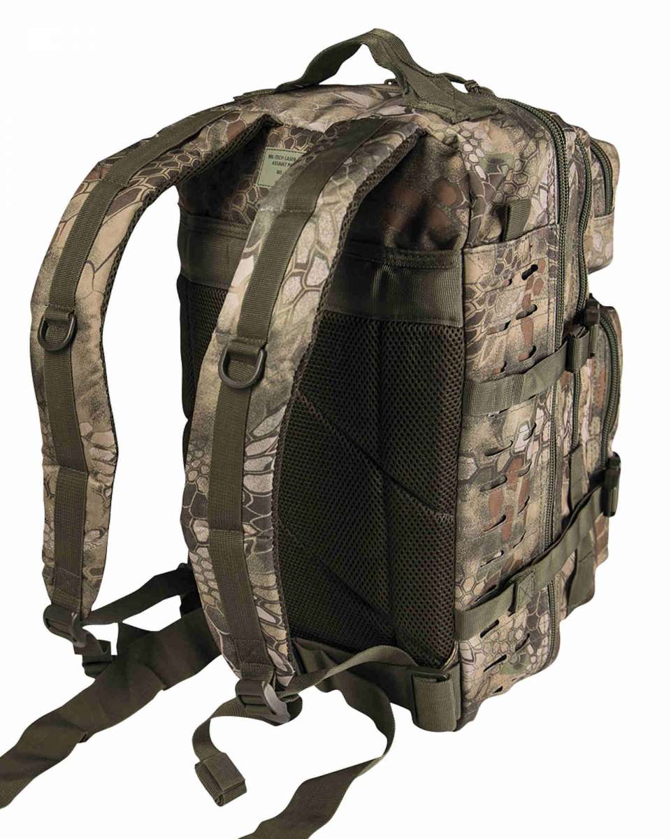 Mil Tec Us Assault Pack Lg Laser Cut Mandra Wood Tourenrucksack